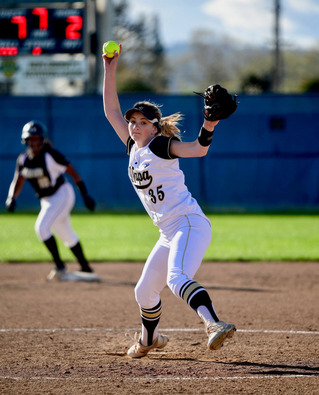 American Canyon at Napa High softball